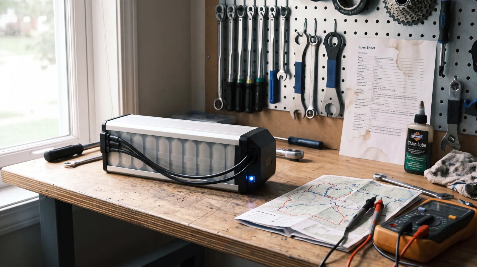 Ebike battery range explained: real km vs the claim — detail