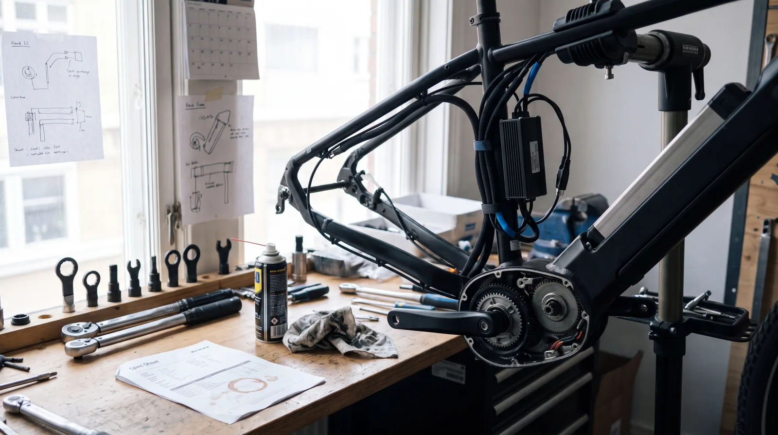 How Do Ebikes Work? Battery, Motor, and Sensor Basics — detail