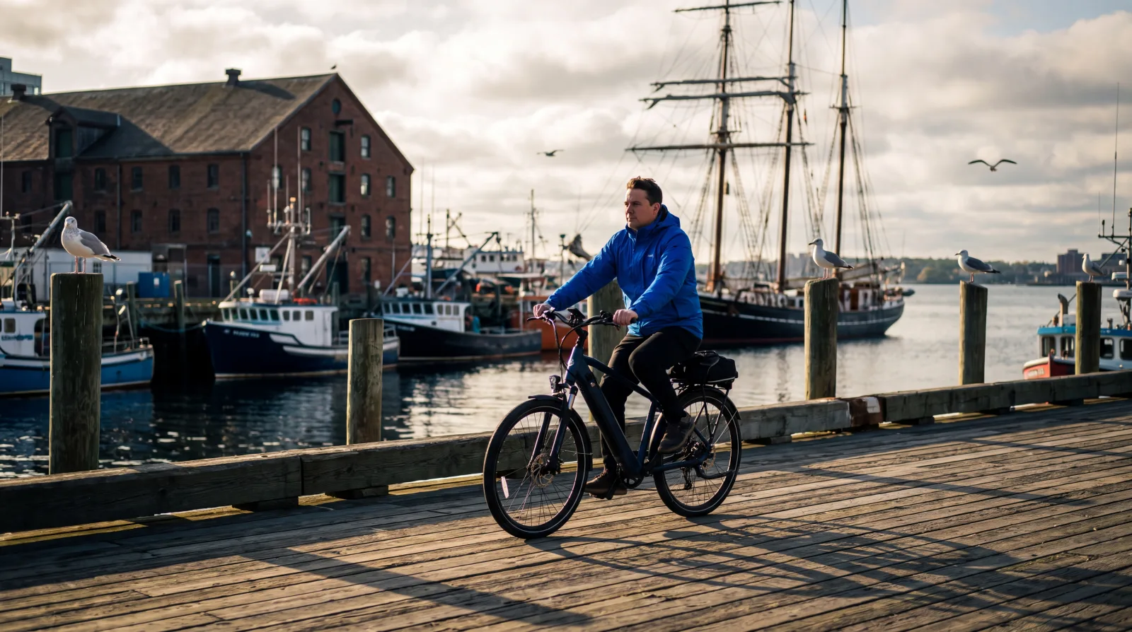 Riding in Halifax, Nova Scotia